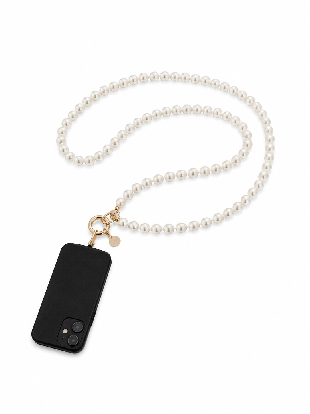 White Pearl Phone Chain