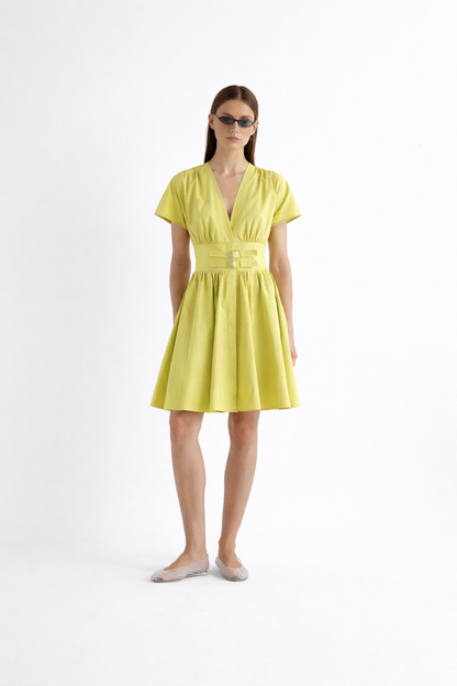 Buckle Detail Dress