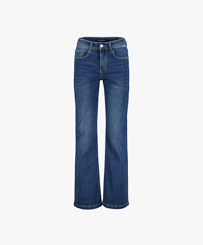 Colette 5 Pocket Denim Dark Stone