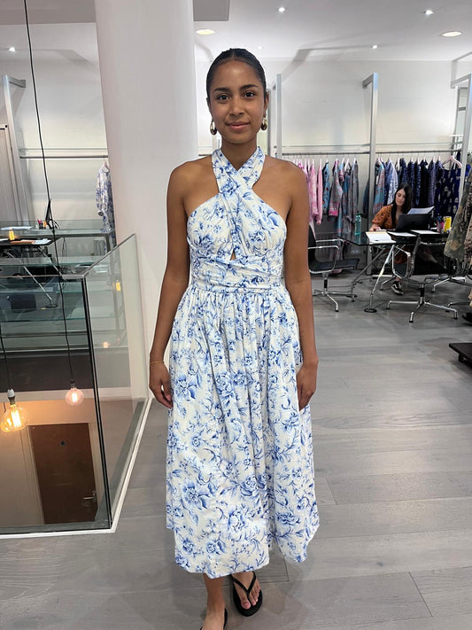 Zircone Dress Blue