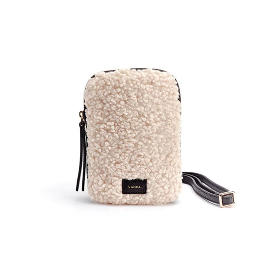 Cassia Phone Bag Shearling