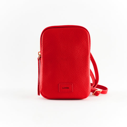 Cassia Phone Bag Red