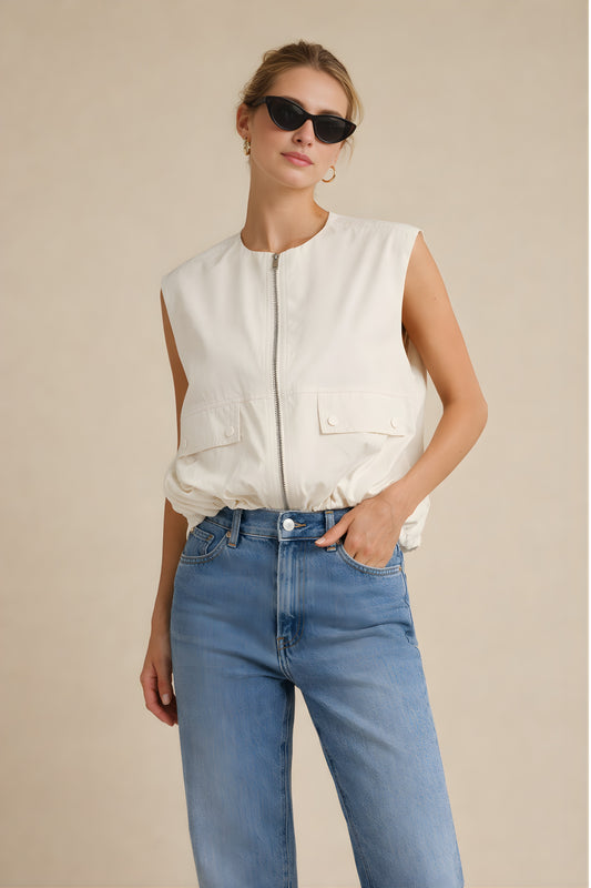 Ivy Sleeveless Jacket