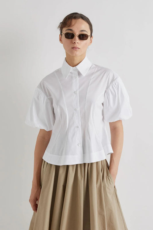 Short-Sleeve Snow White Shirt