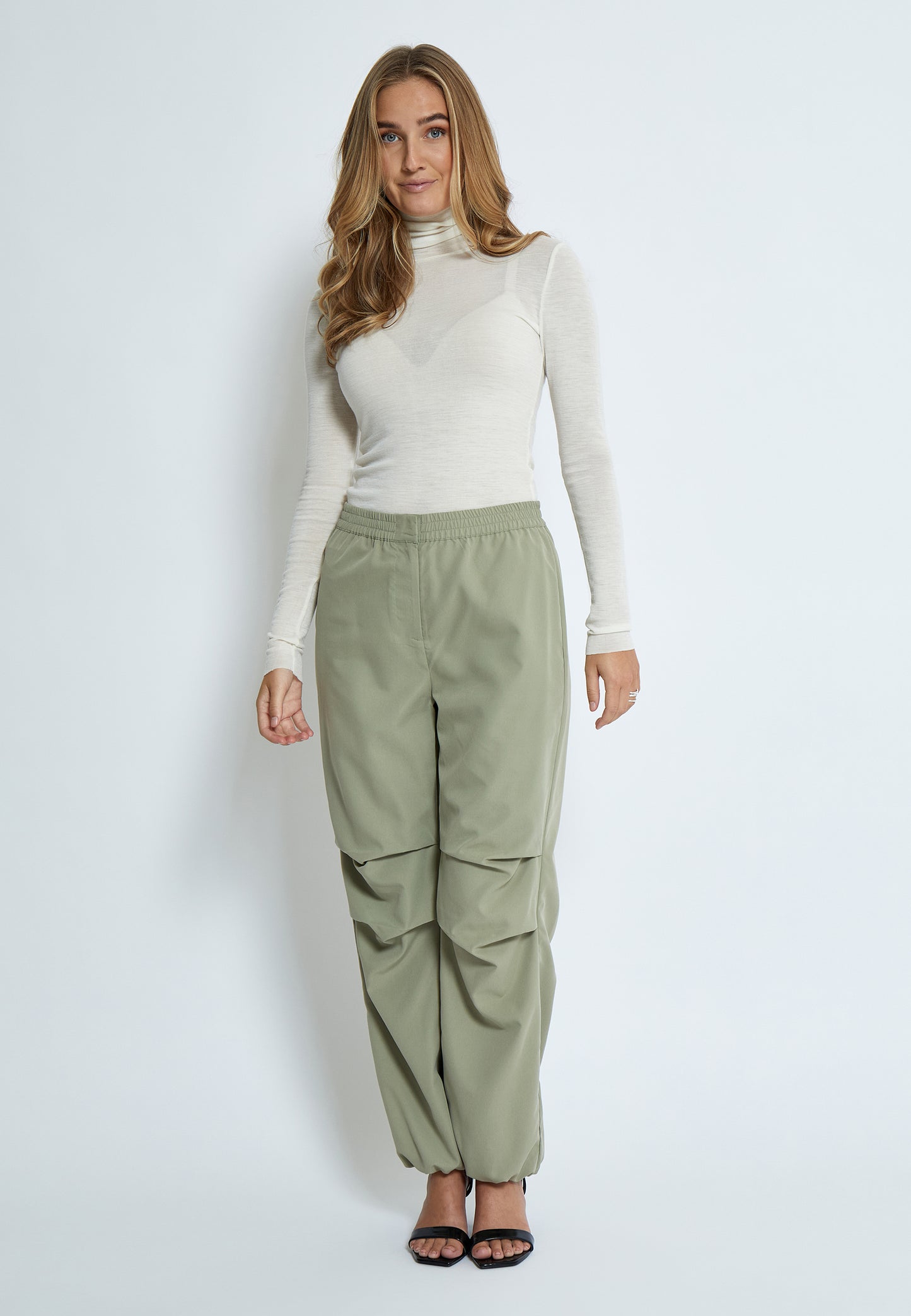 Cally Roll Neck Long Sleeve Top