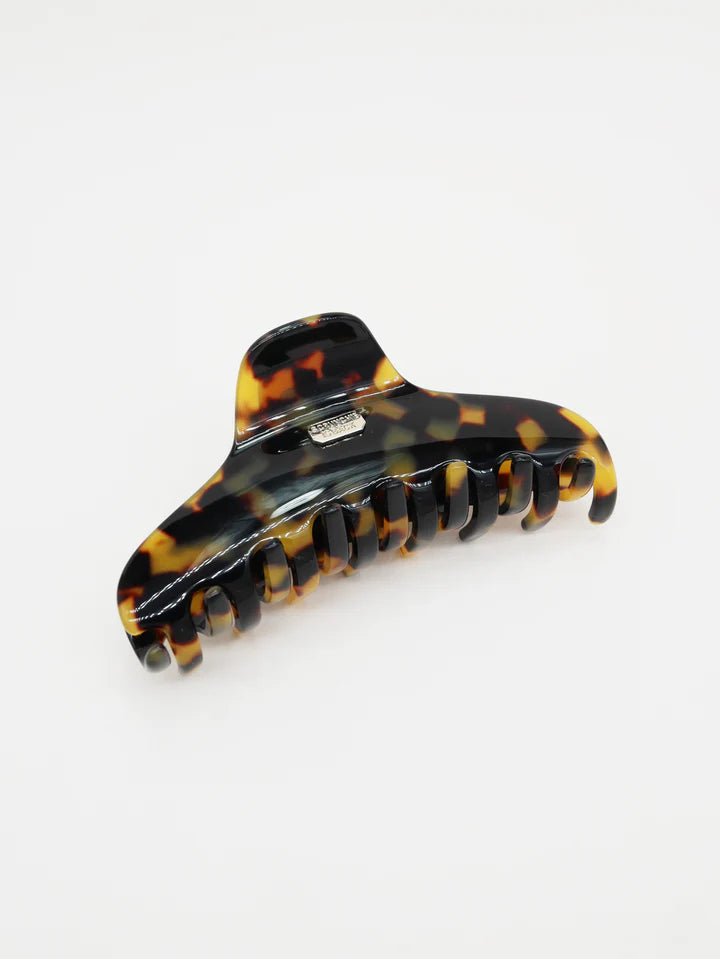 Very classic clip - Dark tortoiseshell