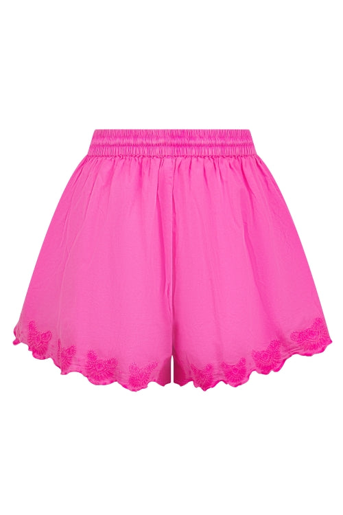 Lux Neon Fuchsia Shorts