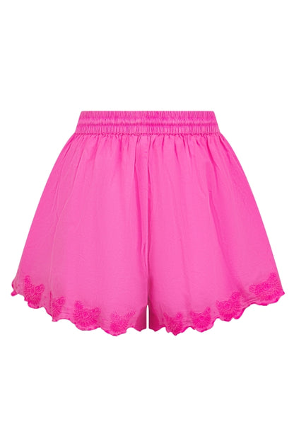 Lux Neon Fuchsia Shorts