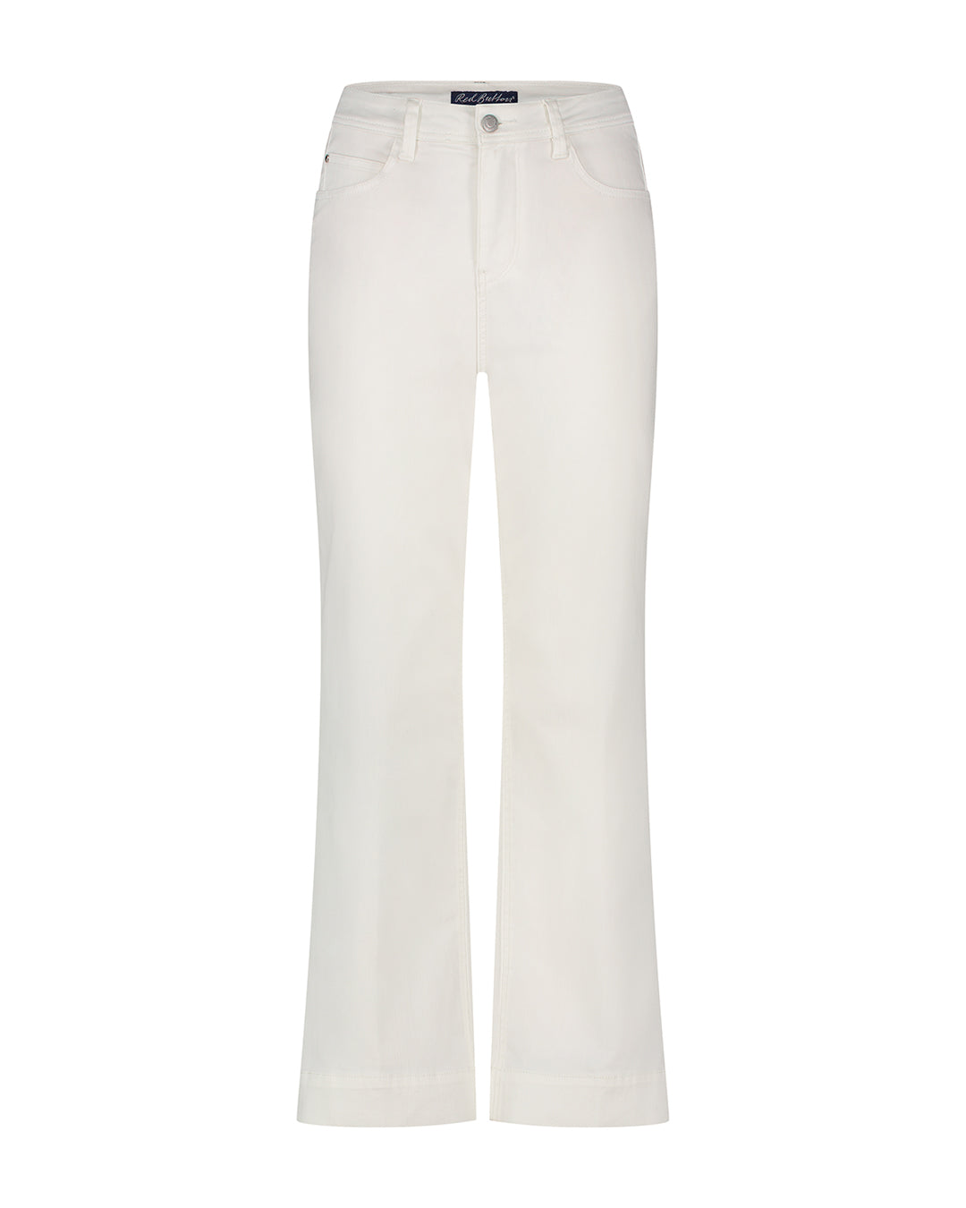 Conny White High Rise Wide Length Jeans