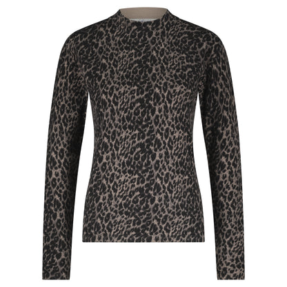 Sweet Animal Print Sweater