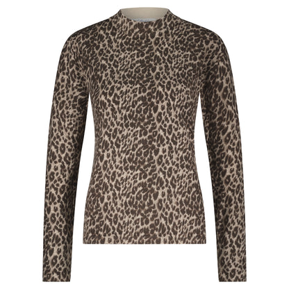 Sweet Animal Print Sweater