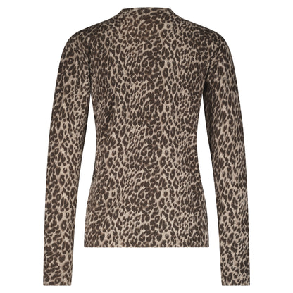 Sweet Animal Print Sweater