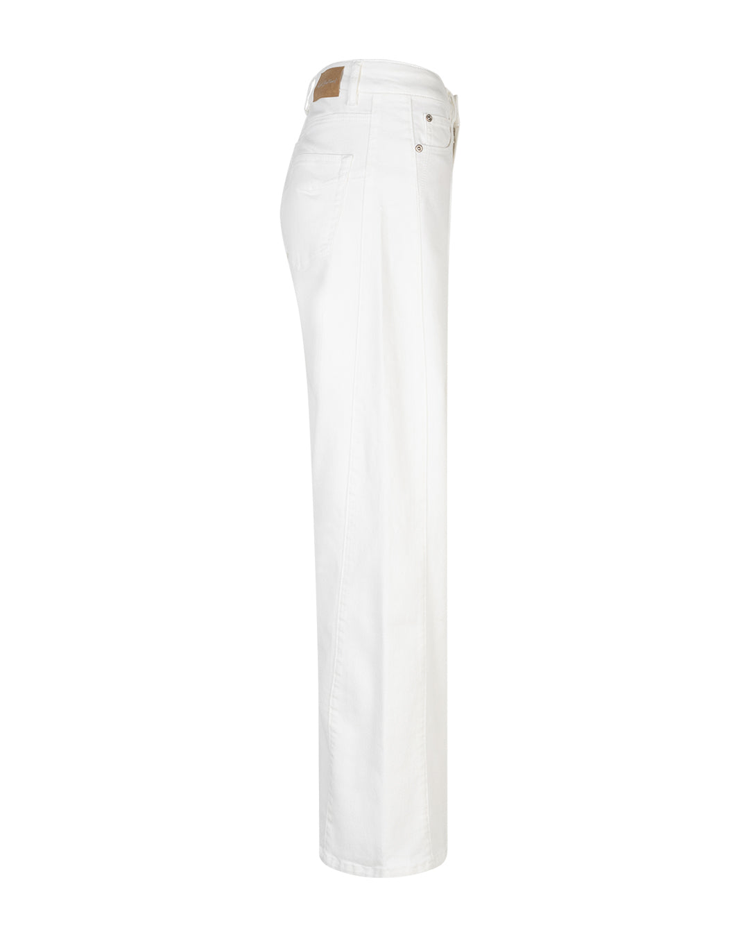 Claudette Slanted Seams Offwhite