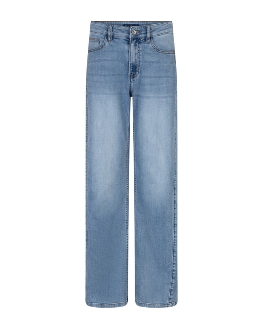 Claudette Slanted Seam High Rise Jeans