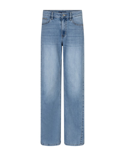 Claudette Slanted Seam High Rise Jeans