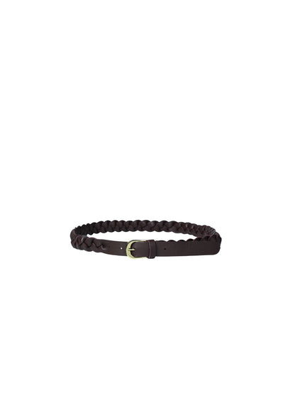 MADRI Woven Belt - Brown