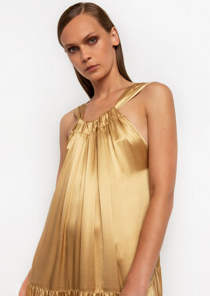 Gold Maxi Dress