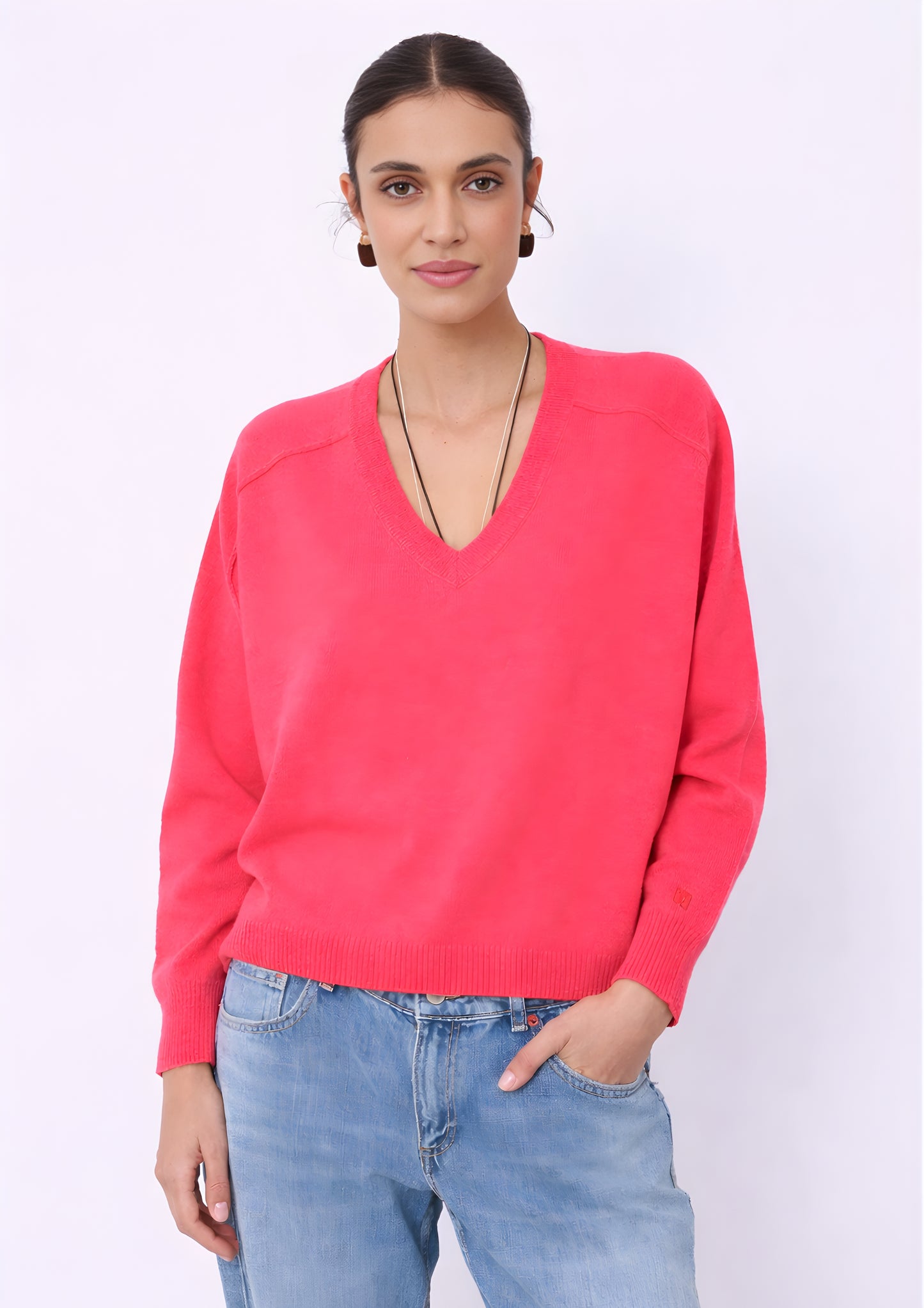 Lucien Cashmere V-Neck Jumper