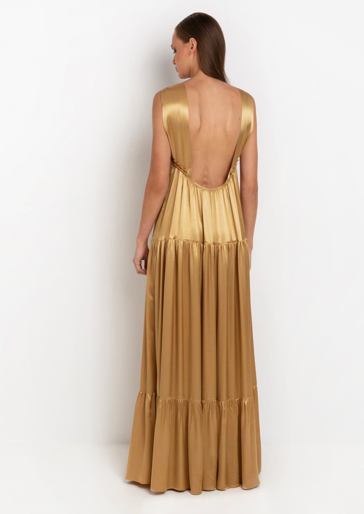 Gold Maxi Dress