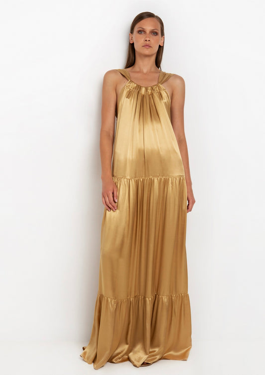 Gold Maxi Dress