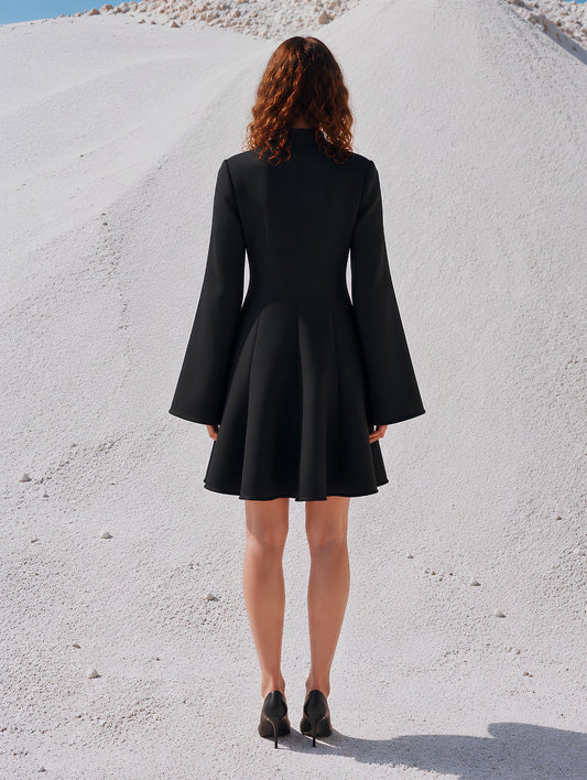 Fit and Flare Dress with Pockets