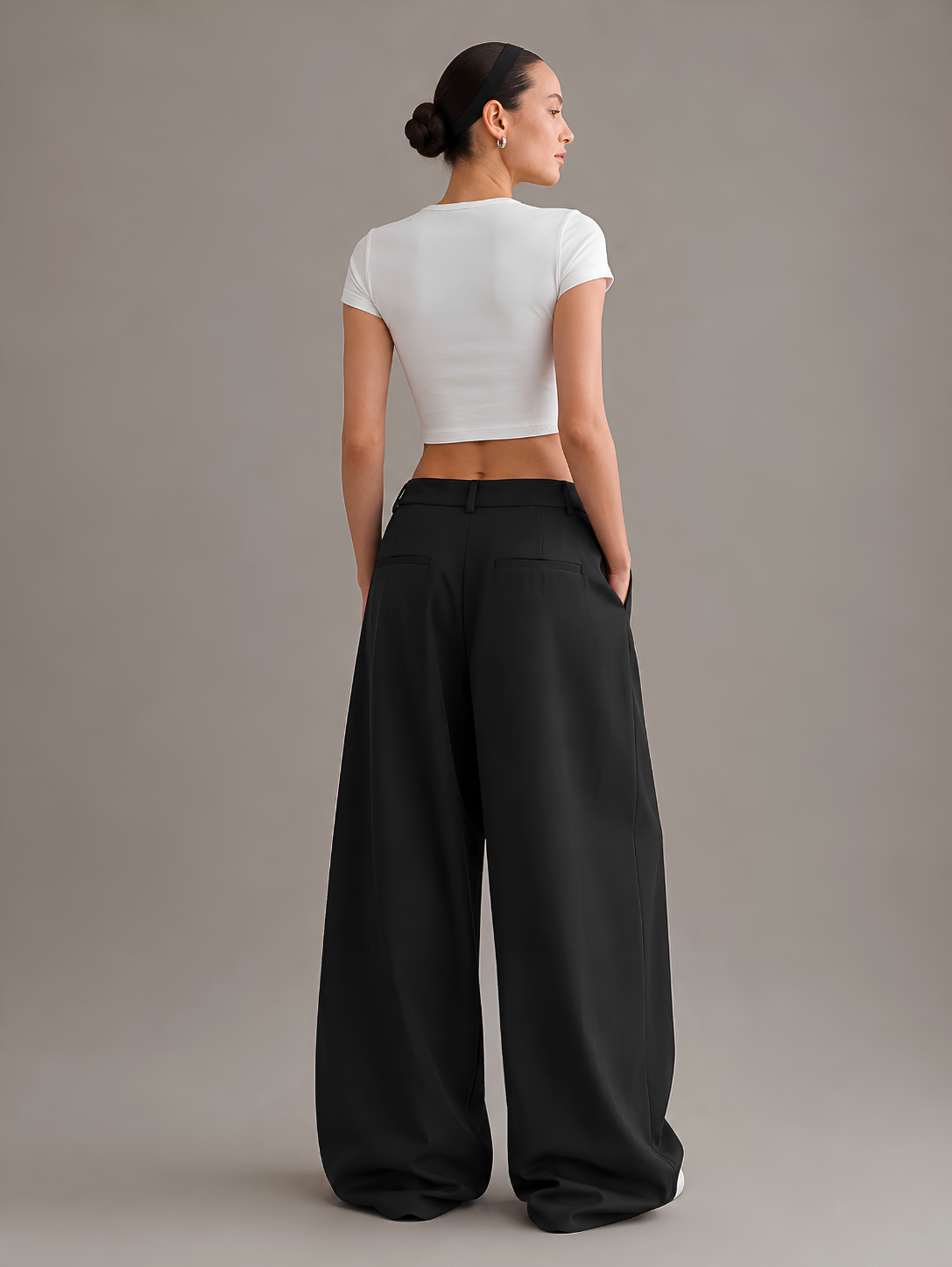 Peeta Black Trousers