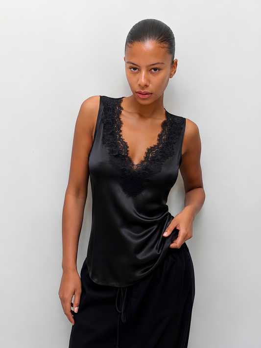 Jade Silk Top