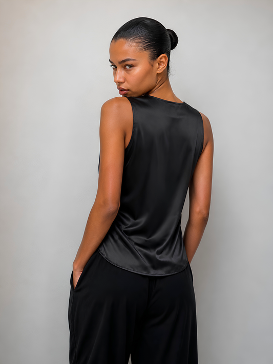 Jade Silk Top