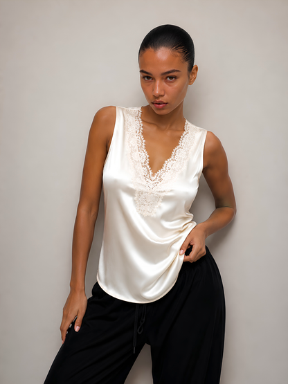 Jade Silk Top