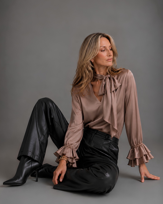 Bambini Bow Cuff Top