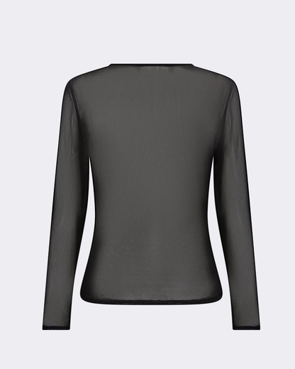 Tela Sheer Top