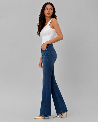 Colette 5 Pocket Denim Dark Stone
