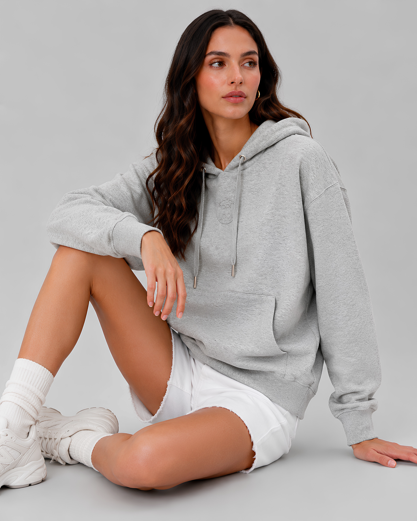 LR-NUKA 21 Sweatshirt Light grey