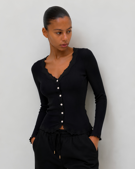 Babette Silk Cardigan