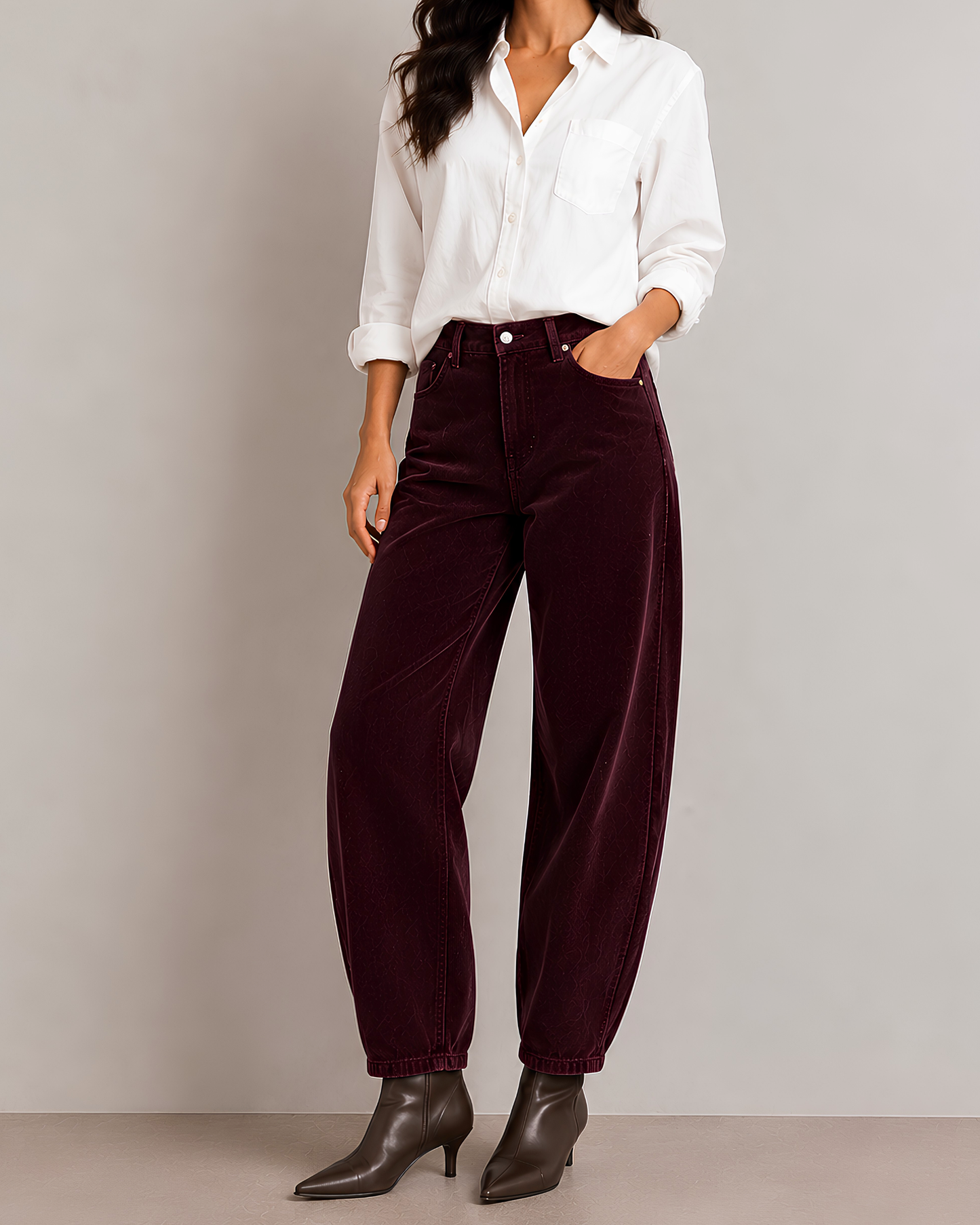 Caitlina Fine Cord Jeans
