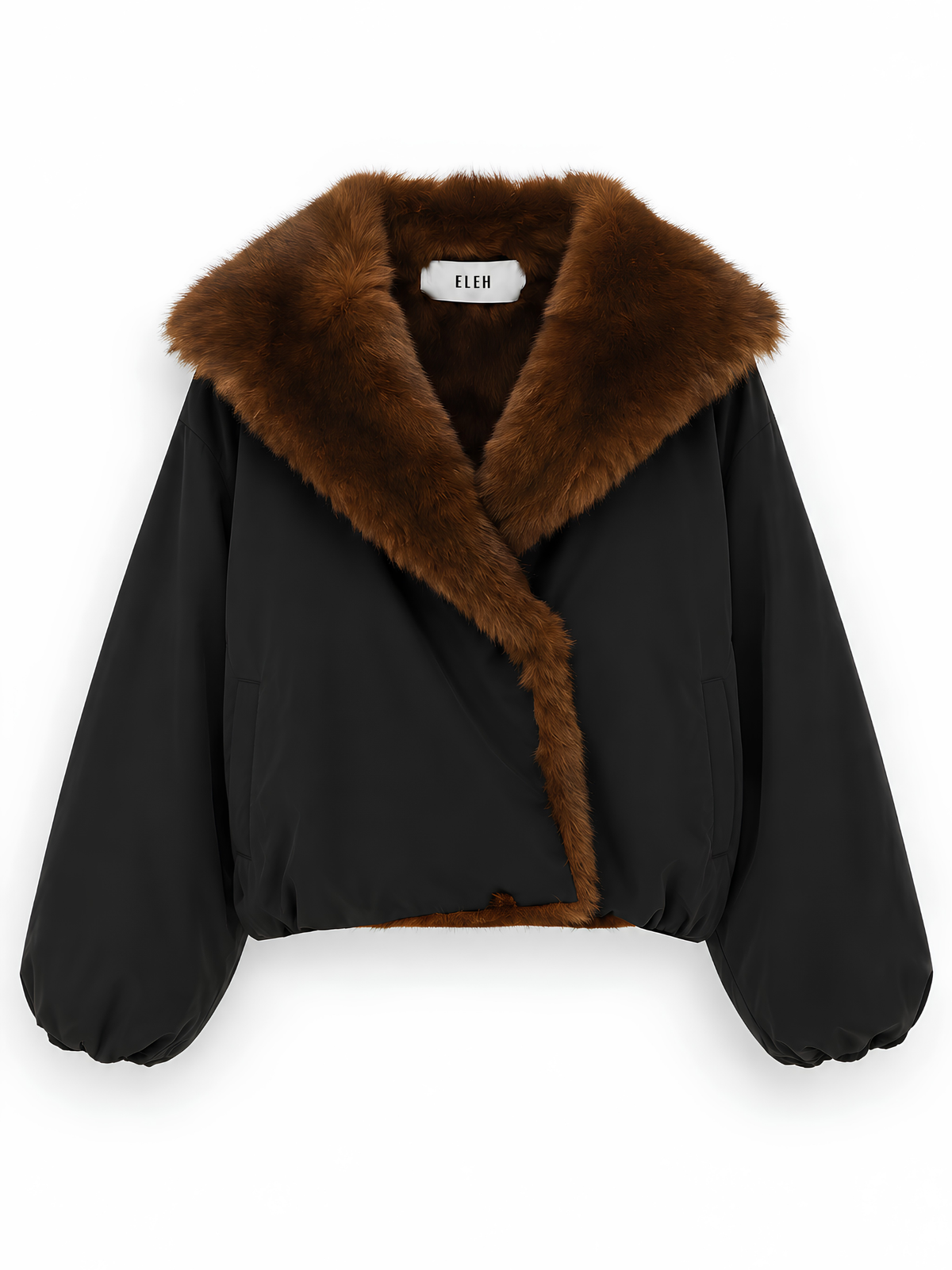 Faux Fur Lined Hooded Jacket