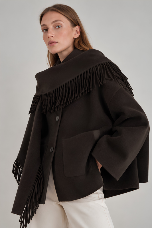 Sully Coat With Scarf