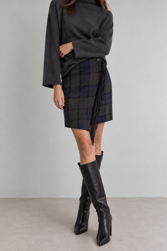 Sully Fringed Mini Skirt