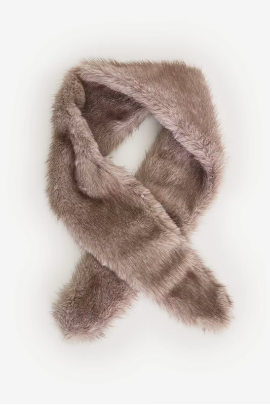 Twiggy Faux Fur Scarf