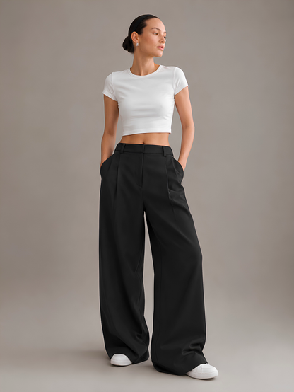 Peeta Black Trousers