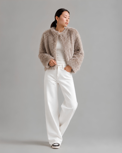Faux Fur Jacket