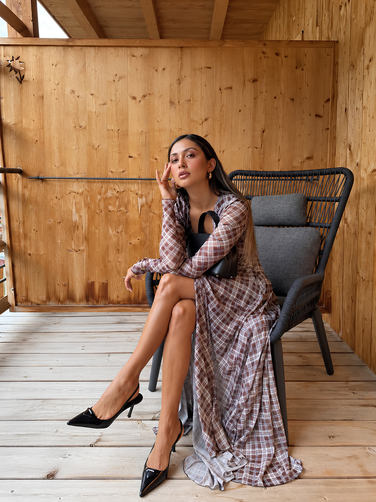 Plaid Dress