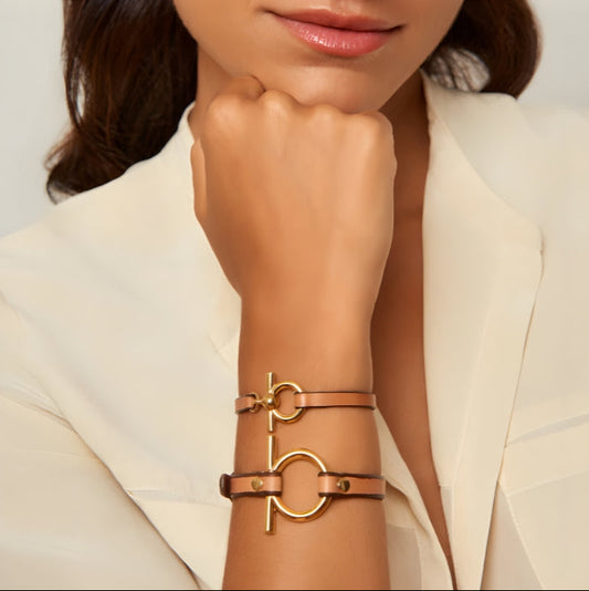 Omega Mini Leather Bracelet