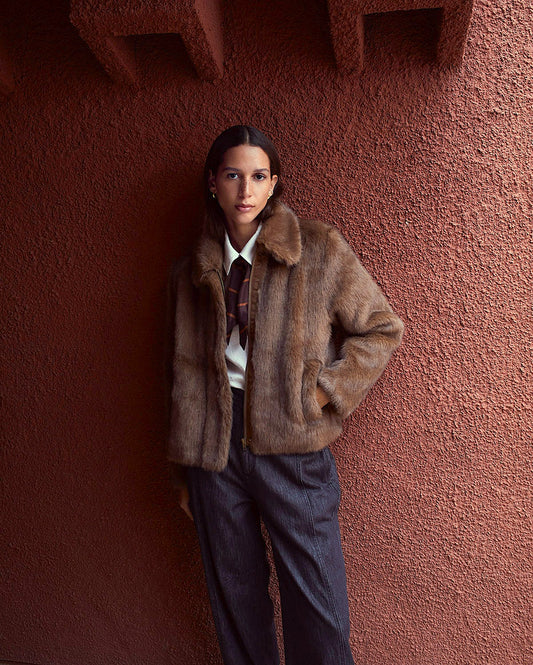 Faux Fur Coat