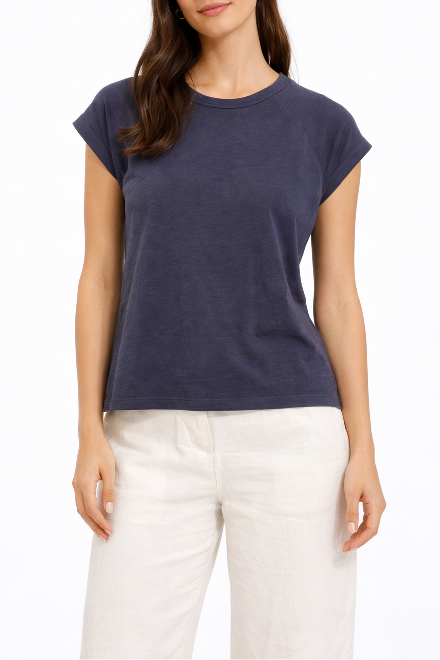 Organic Cotton Round Neck T-Shirt