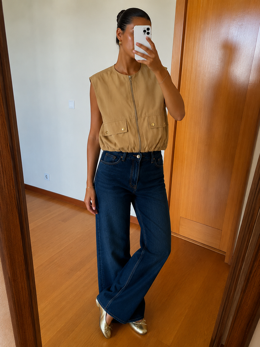 Ivy Sleeveless Jacket