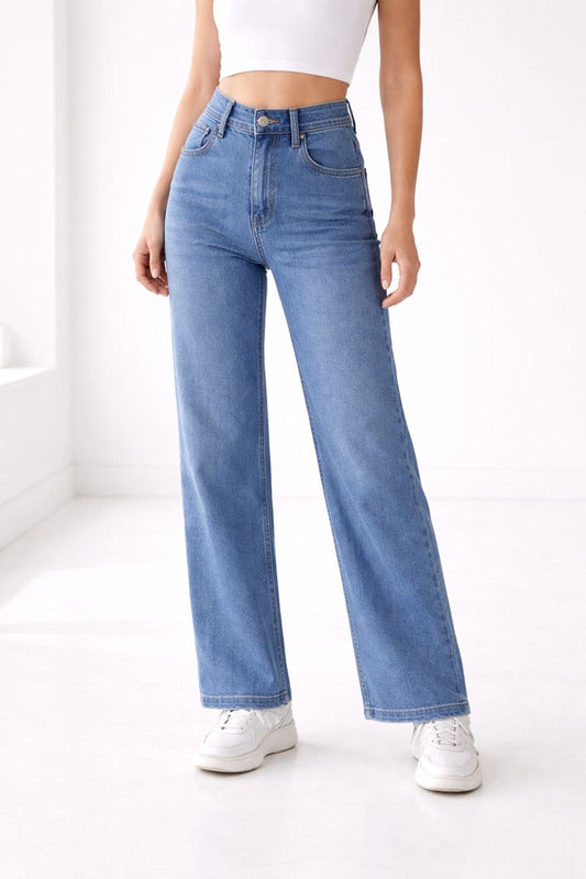 Conny Pressed Crease Midstone Jeans