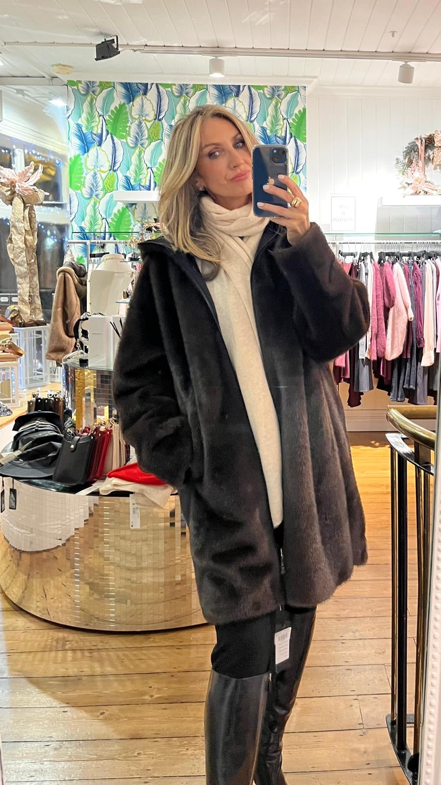 【Lou Andrea】Belted Coat Lou Andrea – Fran and Jane