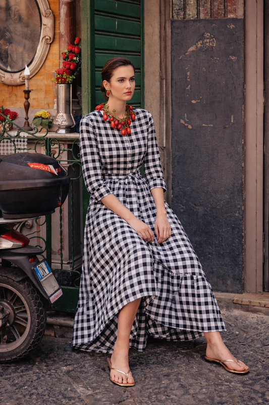 Ninni Plaid Dress