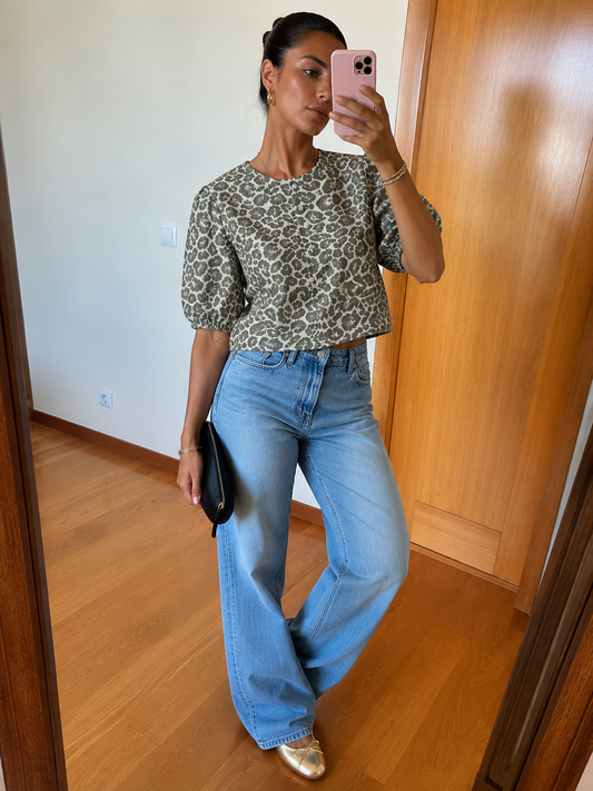 Danelle Leopard Jacquard